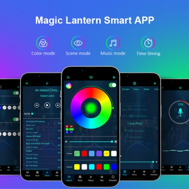 LED户外灯 - HCP029  G40水晶彩色灯串